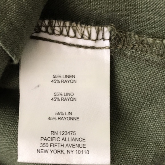 Simply stunning zip up front linen jacket by Ellen Tracy, NWT - Picture 8 of 12